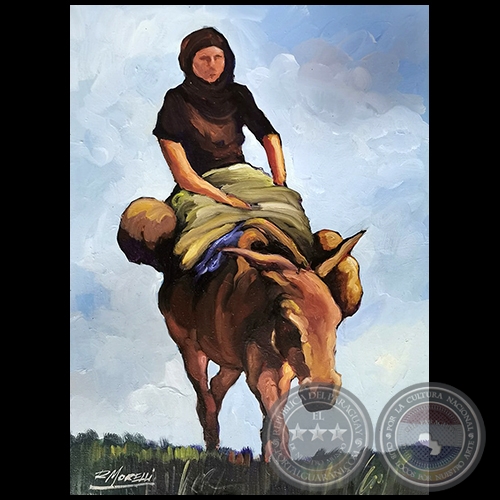 Burrerita - Óleo de Roberto Morelli